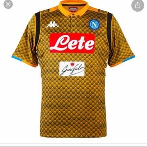 Kappa Napoli Authentic Away GK Jersey 2018-19
